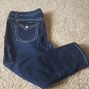 Knox rose crop jeans